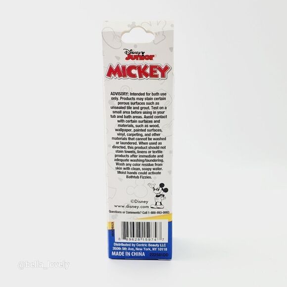 🏖 Disney Mickey Mouse Kids Colorful Bath Tablets - Picture 3 of 5